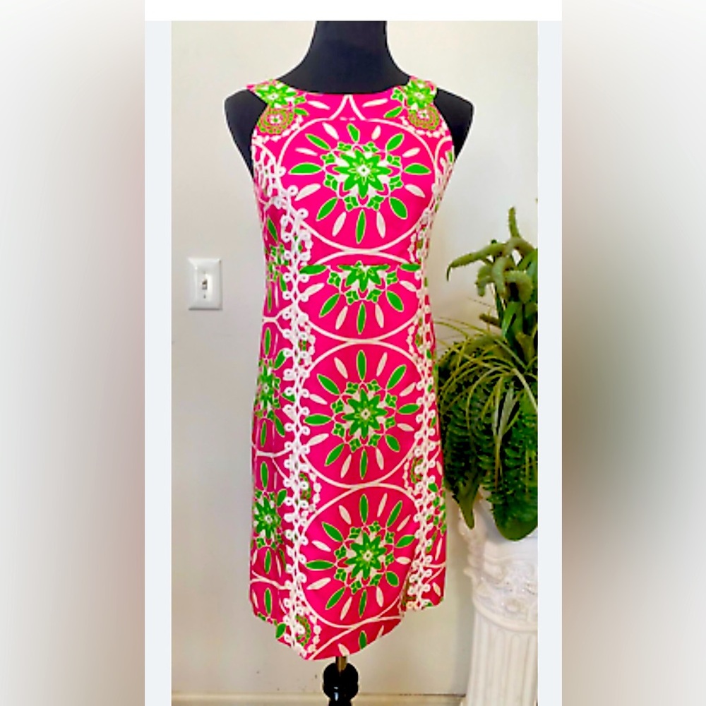 Lilly Pulitzer Silk Dress, Size 6
